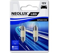 Светодиодная лампа Neolux C5W софитная 31мм LED Interior 6000K 12v белая NF6431CW-02B