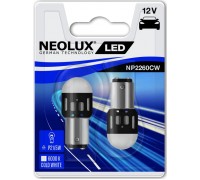 Светодиодная лампа Neolux P21/5W LED Exterior 6000K 12v белая NP2260CW-02B