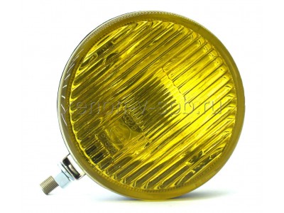 Дополнительная фара противотуманного света ОСВАР круглая желтая (к-т с крышками)
