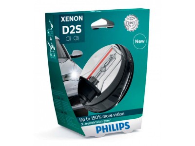 Ксеноновая лампа D2S Philips X-treme Vision gen2 +150% 85122xv2s1 85122xv2c1