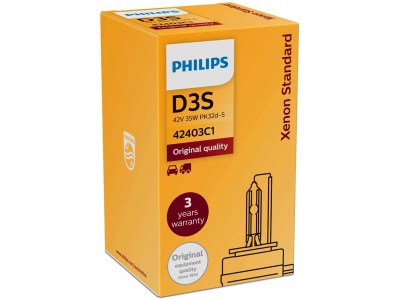 Ксеноновая лампа D3S Philips Xenon Standard 42403C1