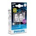 Габаритные светодиодные лампы Philips W5W t10 X-treme Vision 6000k 12v 127996000kx2