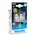 Габаритные светодиодные лампы Philips W5W t10 X-treme Vision 8000k 12v  127998000kx2